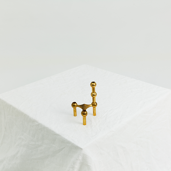 STOFF | Brass Nagel Candle Holder
