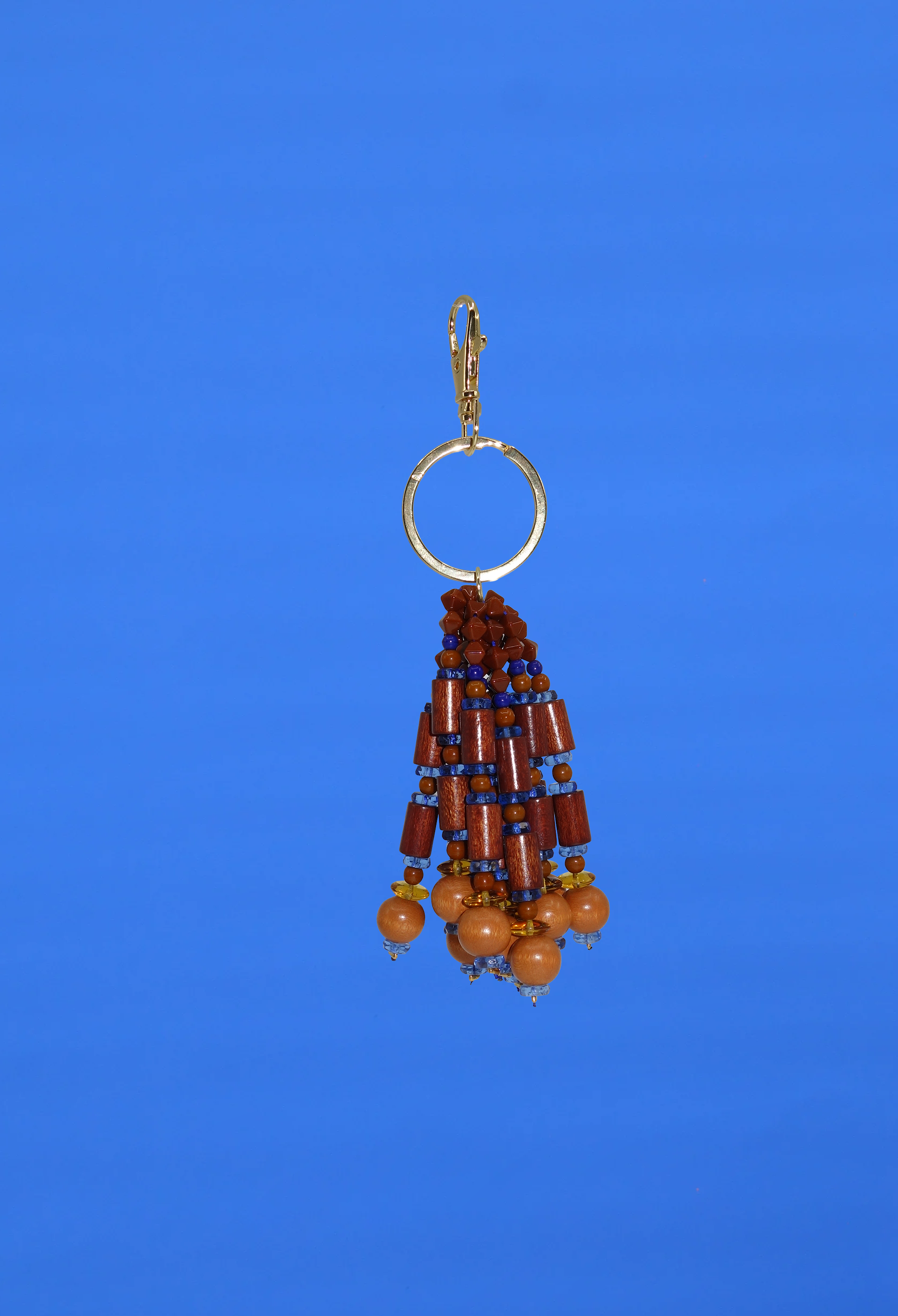 Brown+Blue Tassel
