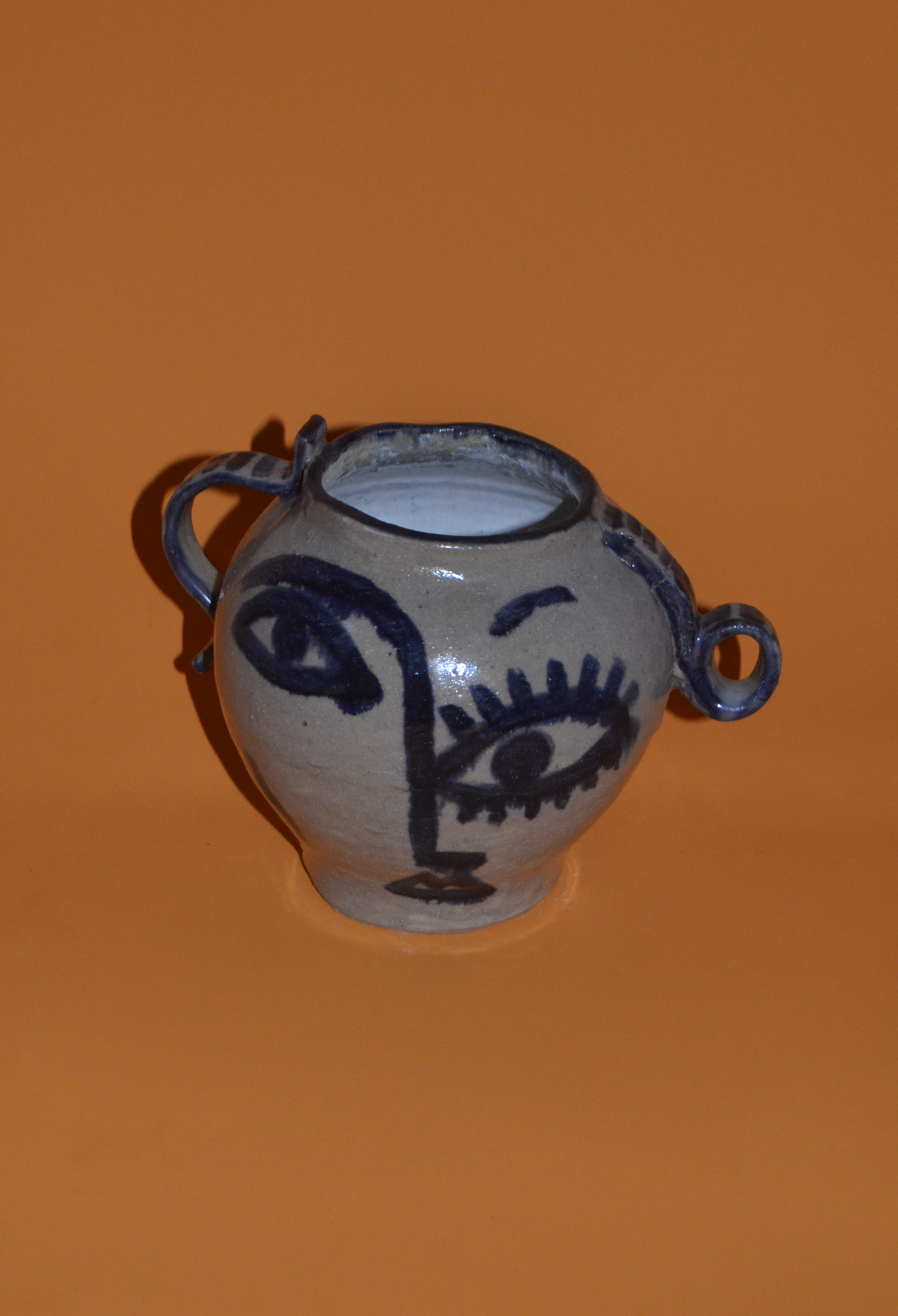 Ceramic Blue Vase 2