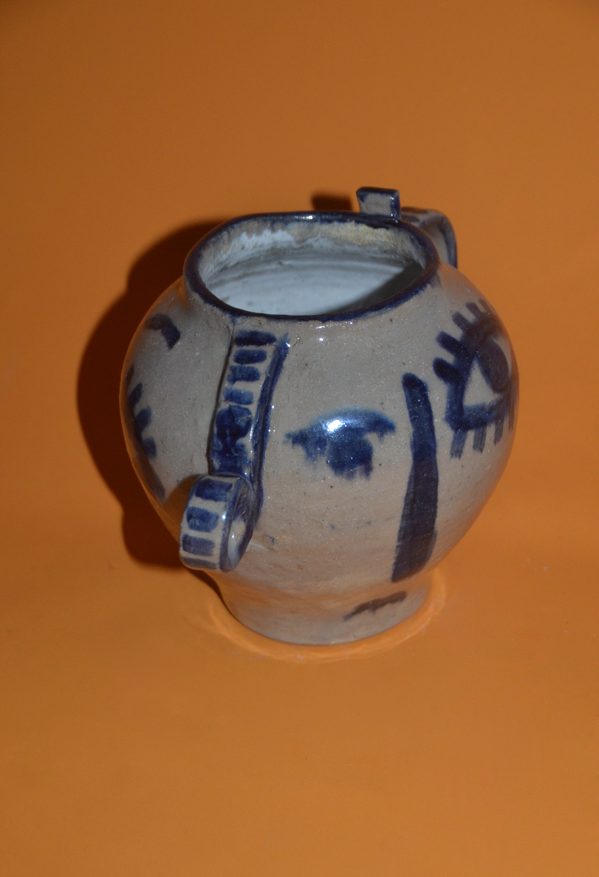 Ceramic Blue Vase 2