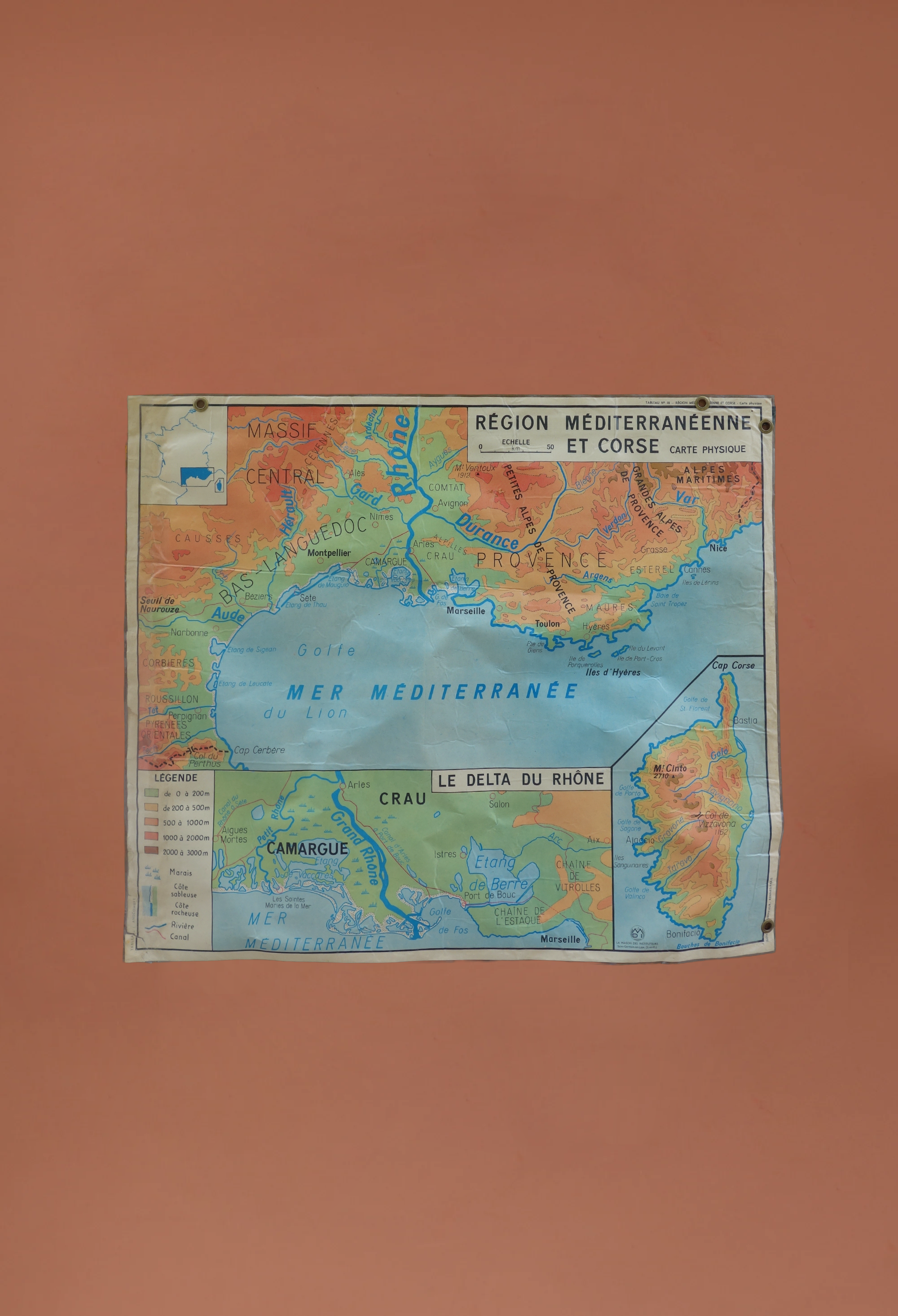 Region Méditerranéene Cartographie