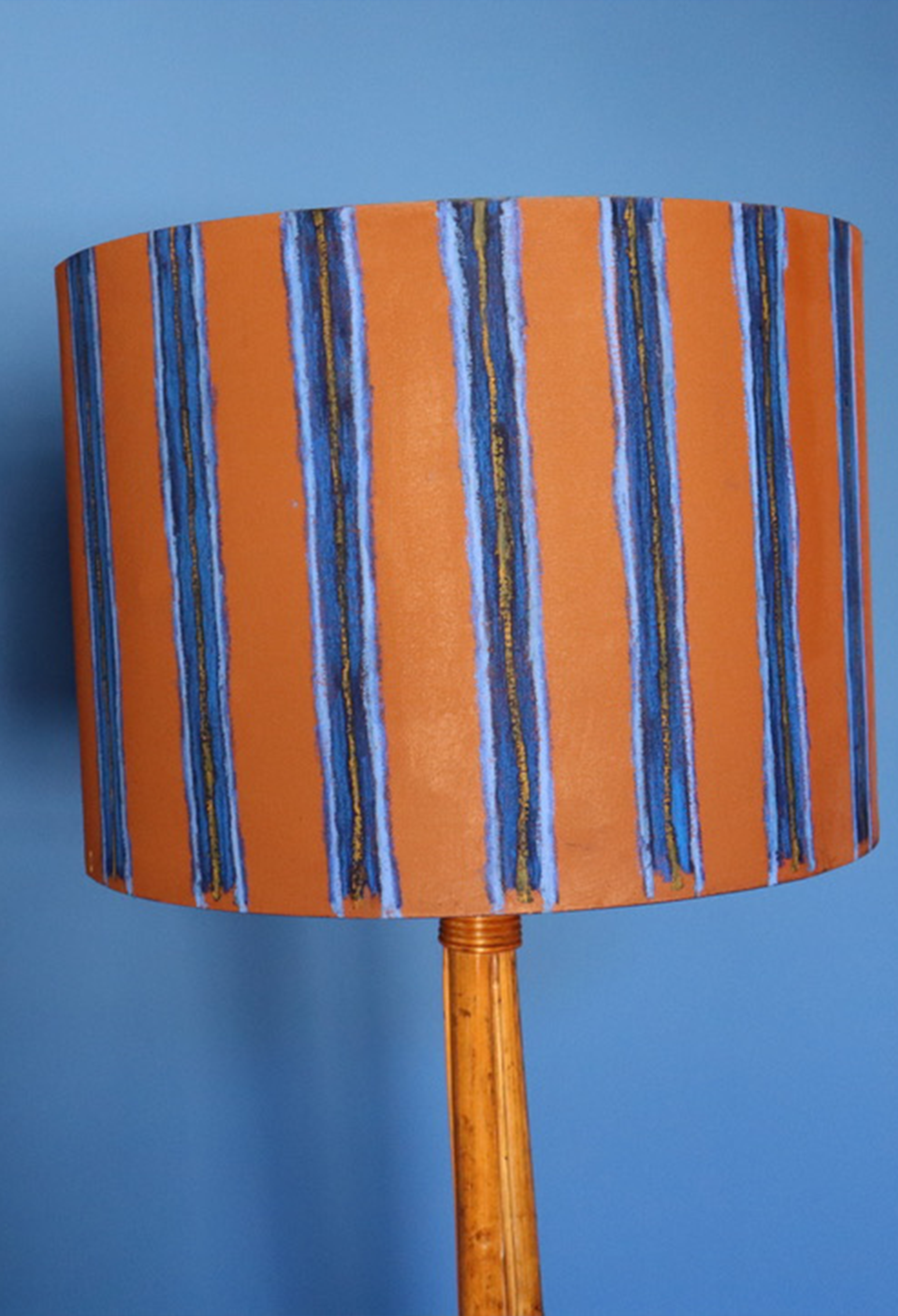 'Yves Picnic' Lampshade series, Large in Curaçao Cocktail