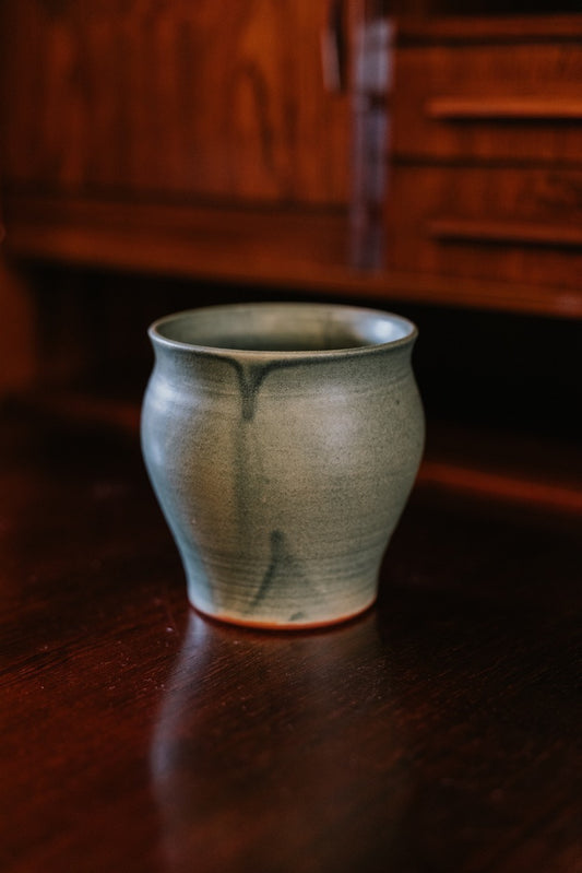 Small Aqua Vase