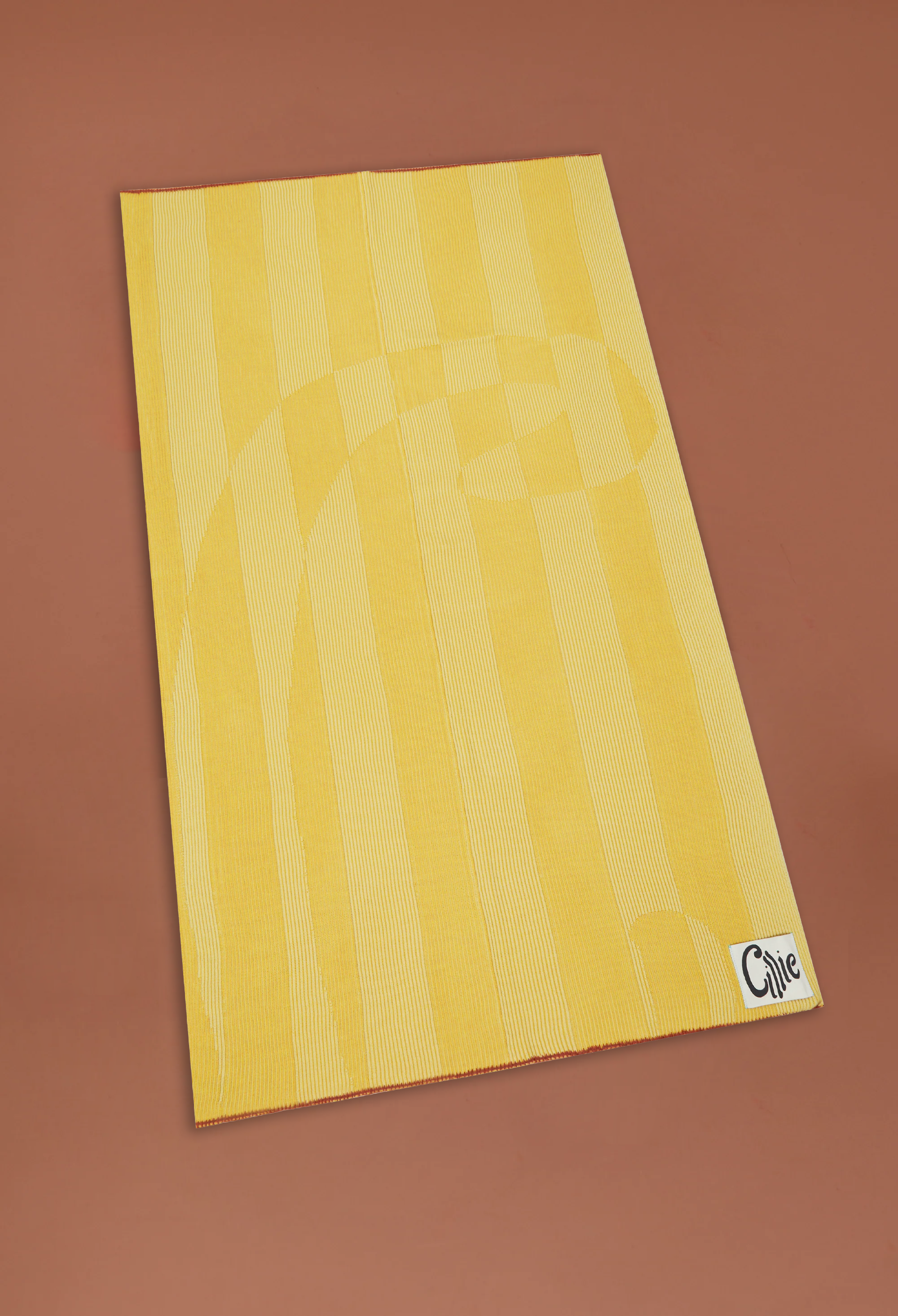 Knitted Inverse Throw | Cedrat