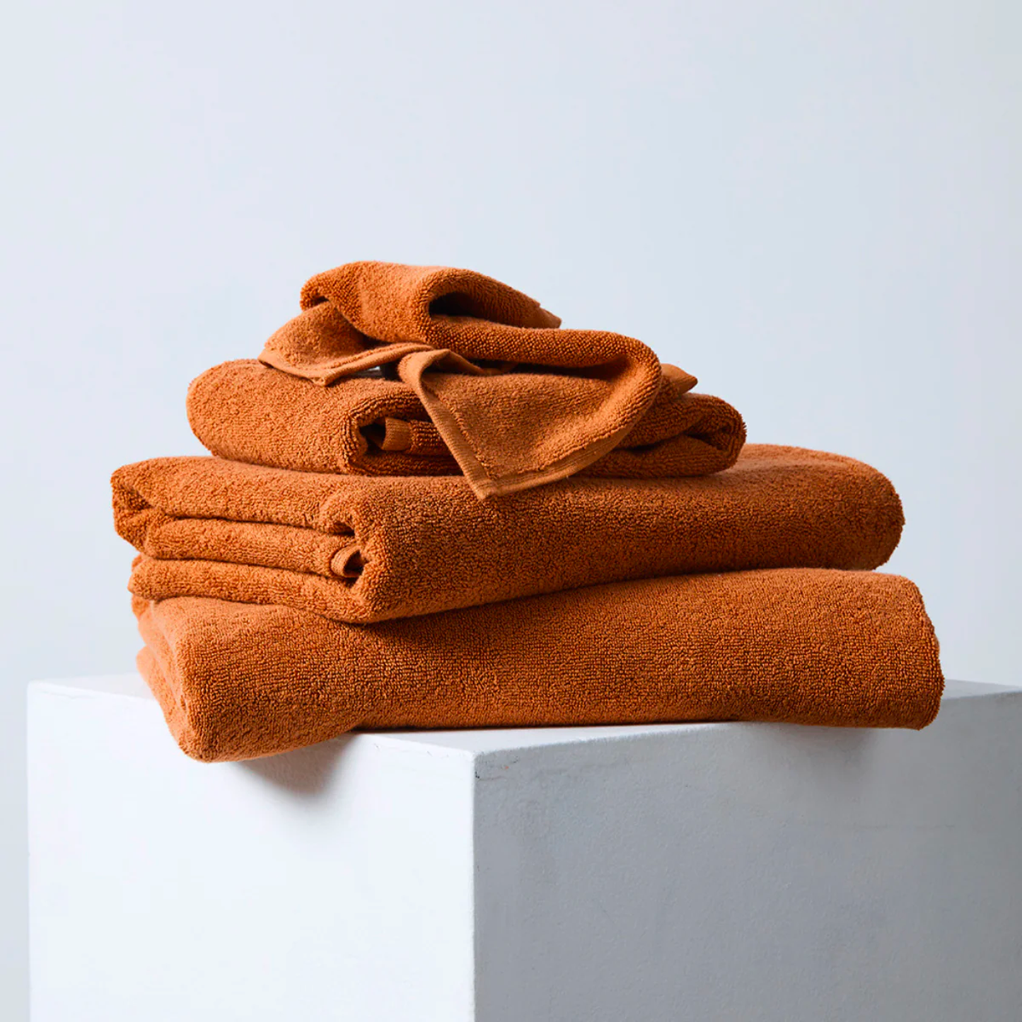 IN BED | 100% Organic Cotton Bath Towel | Toffee