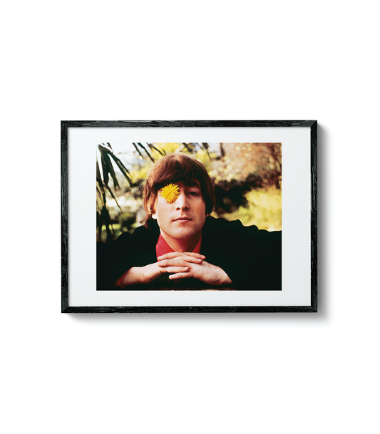 John Lennon, England, 1965 “Flower in the eye” by Robert Whitaker