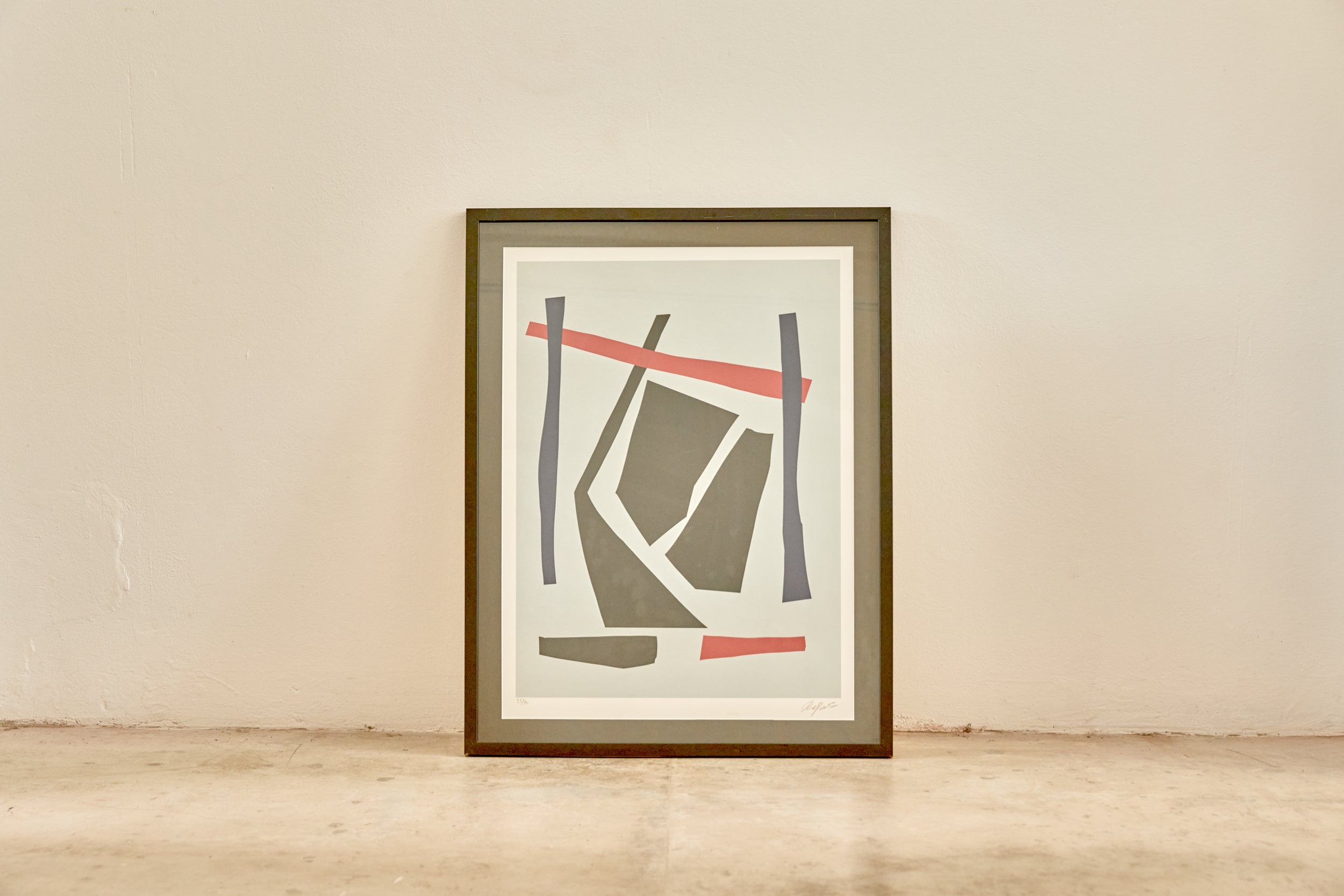 Robert Jacobsen 'Composition' 30/70 Screen Print