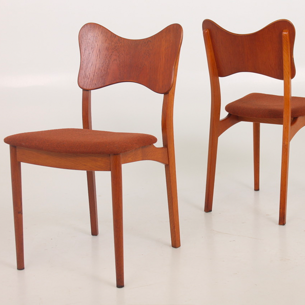 Teak and Oak Dining Chair