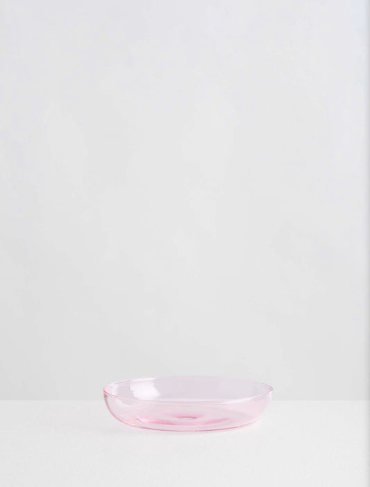 MAISON BALZAC| 2 Glass plates | Pink