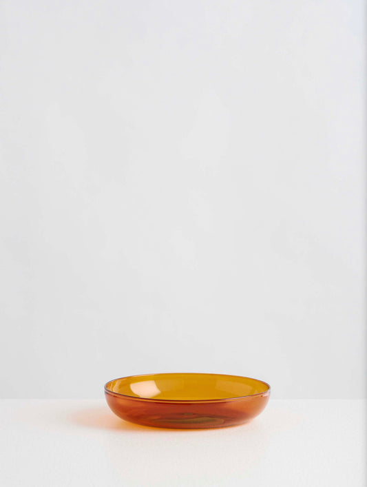 MAISON BALZAC| 2 Glass plates | Amber