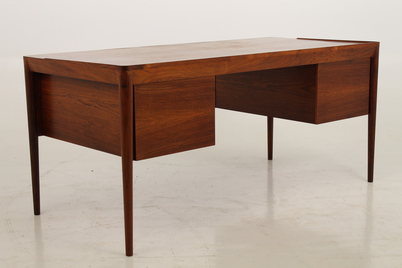 Rosewood Desk by Haslev Møbelsnedkeri